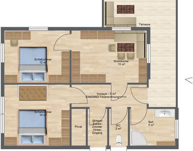 Apartamento Friedheim, Haus *